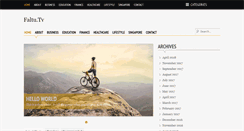 Desktop Screenshot of faltu.tv